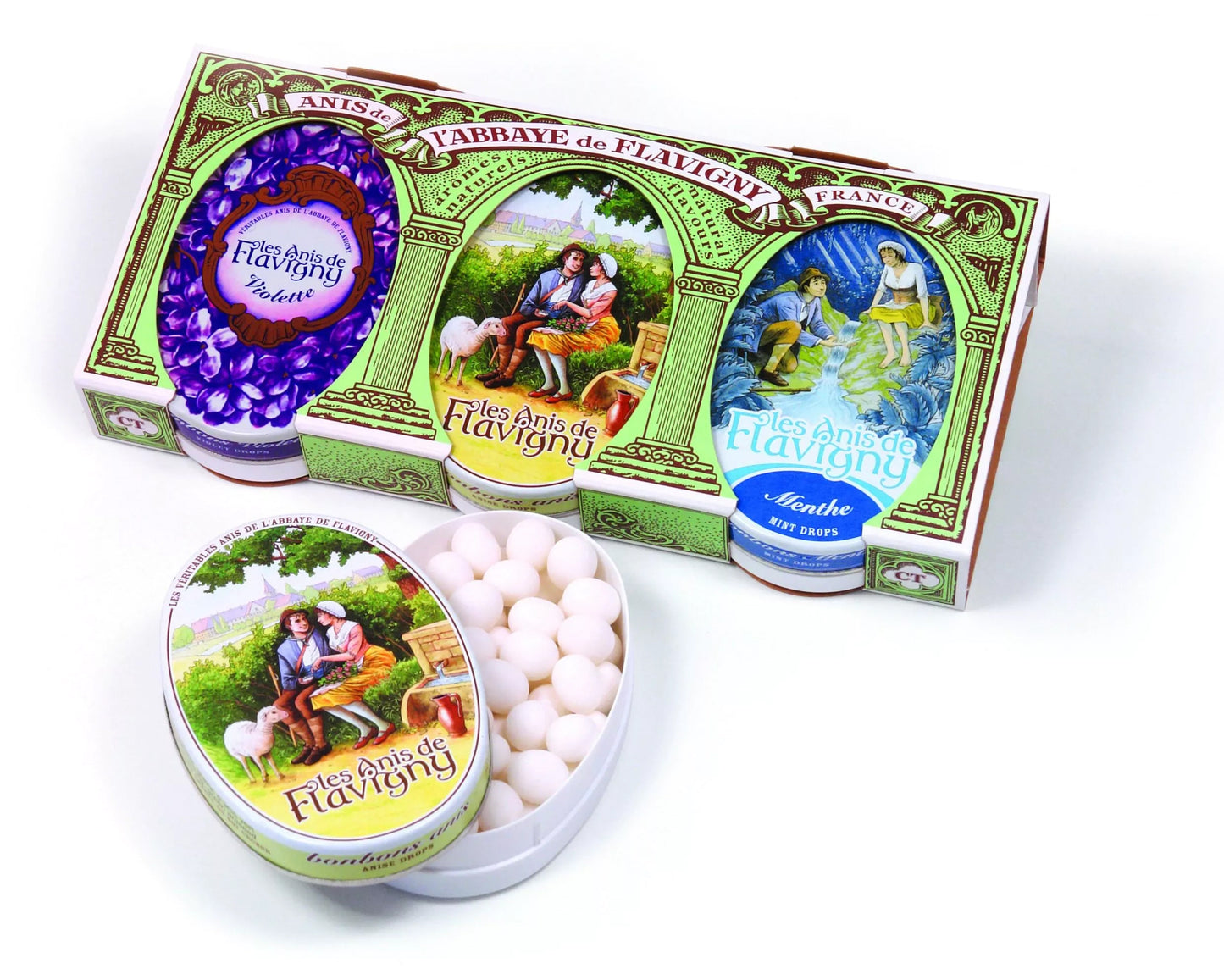 Gift set anise-mint-violet