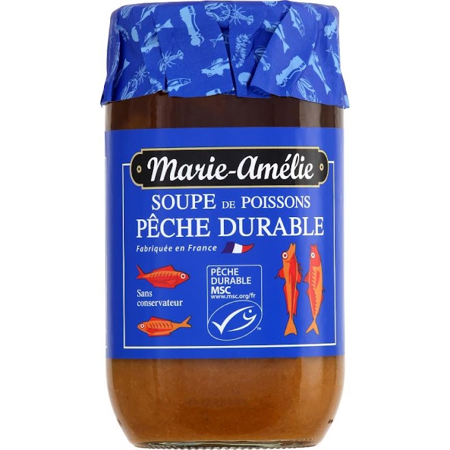 Fish Soup from Sustainable fishing MSC, Contains 30% fish