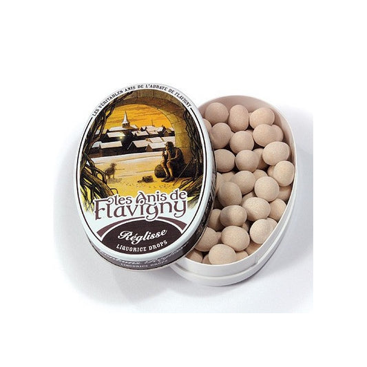 Réglisse - Boîte ovale de bonbons à l'anis