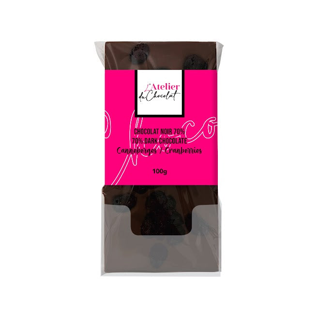 Cranberry Dark Chocolate 70%