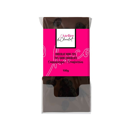 Cranberry Dark Chocolate 70%