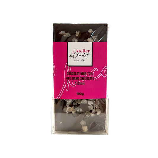 Lemon Dark Chocolate 70%