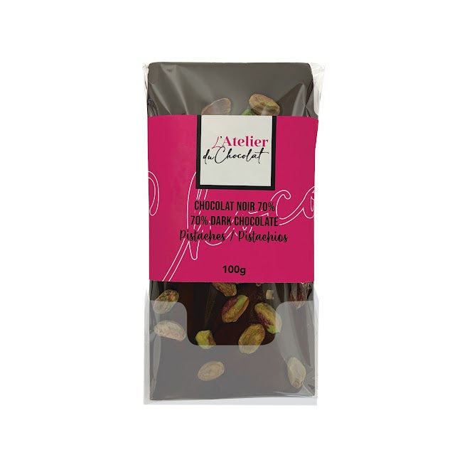 Pistachio Dark Chocolate 70%