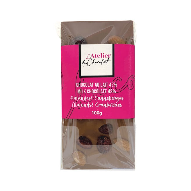 Almond Cranberry Dark Chocolate 70%