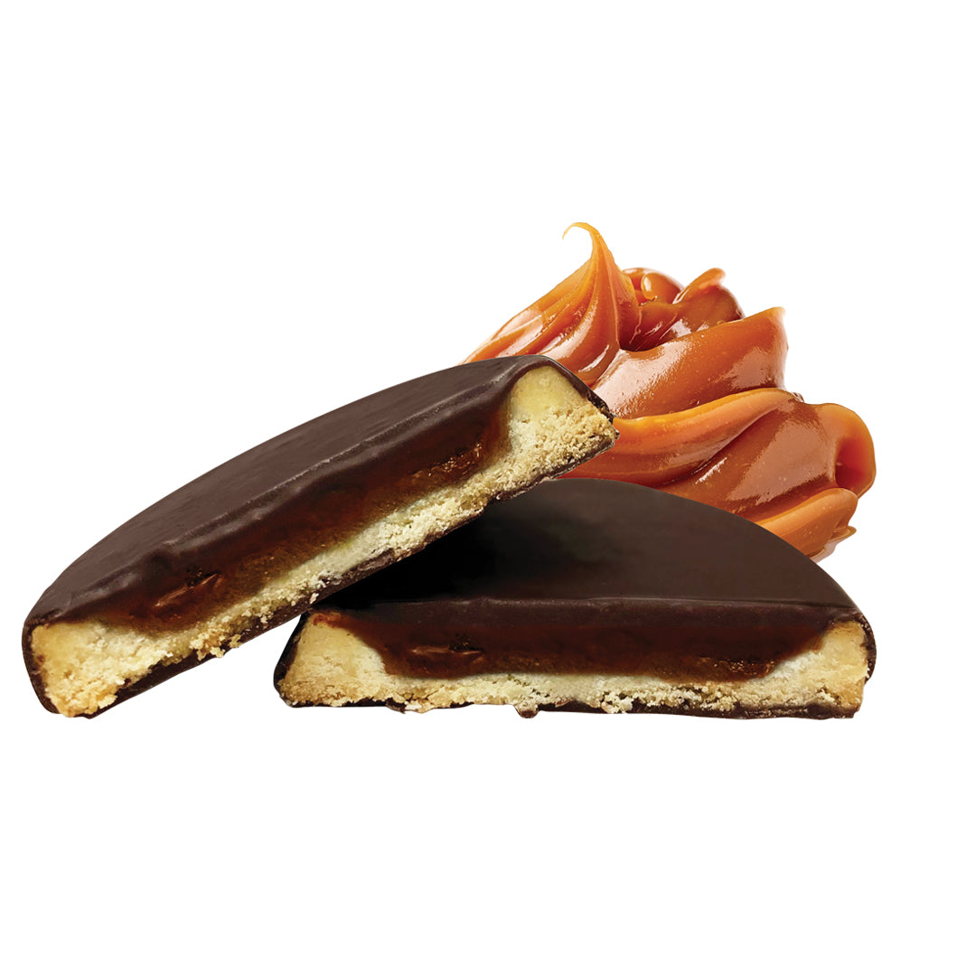 Butter Biscuits Salted Caramel dipped in 70% Dark Chocolate
