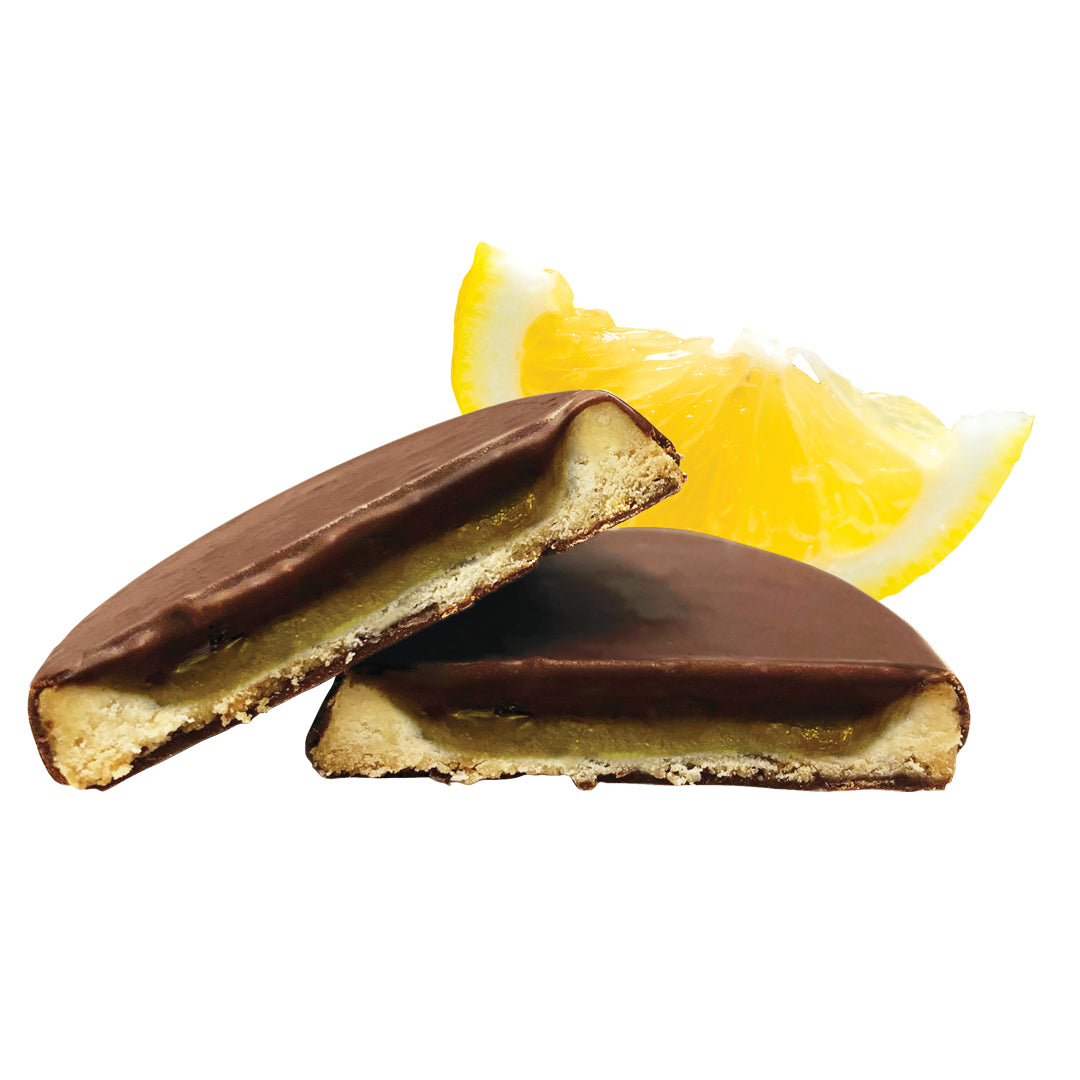 Butter Biscuits Lemon dipped in Milk Chocolate