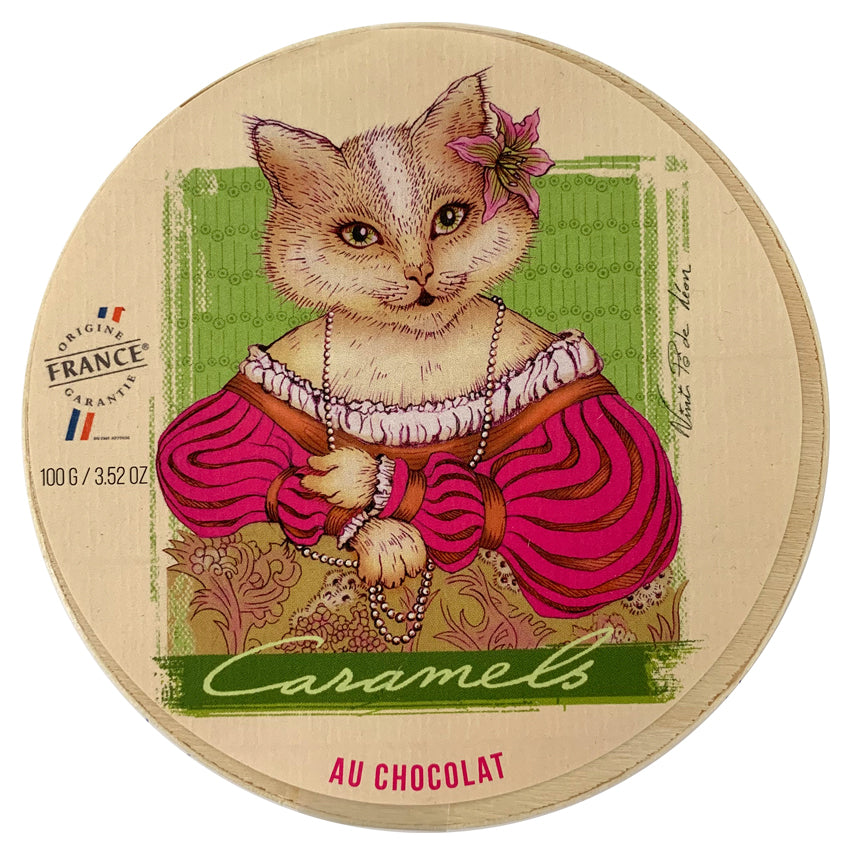 Boîte en bois Agrippa chocolat 100g