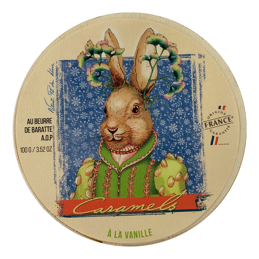 Boîte en bois Appoline Vanille 100g