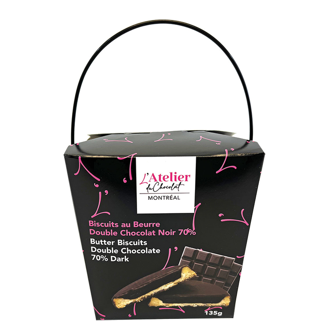 Butter Biscuits Double Chocolate 70% Dark