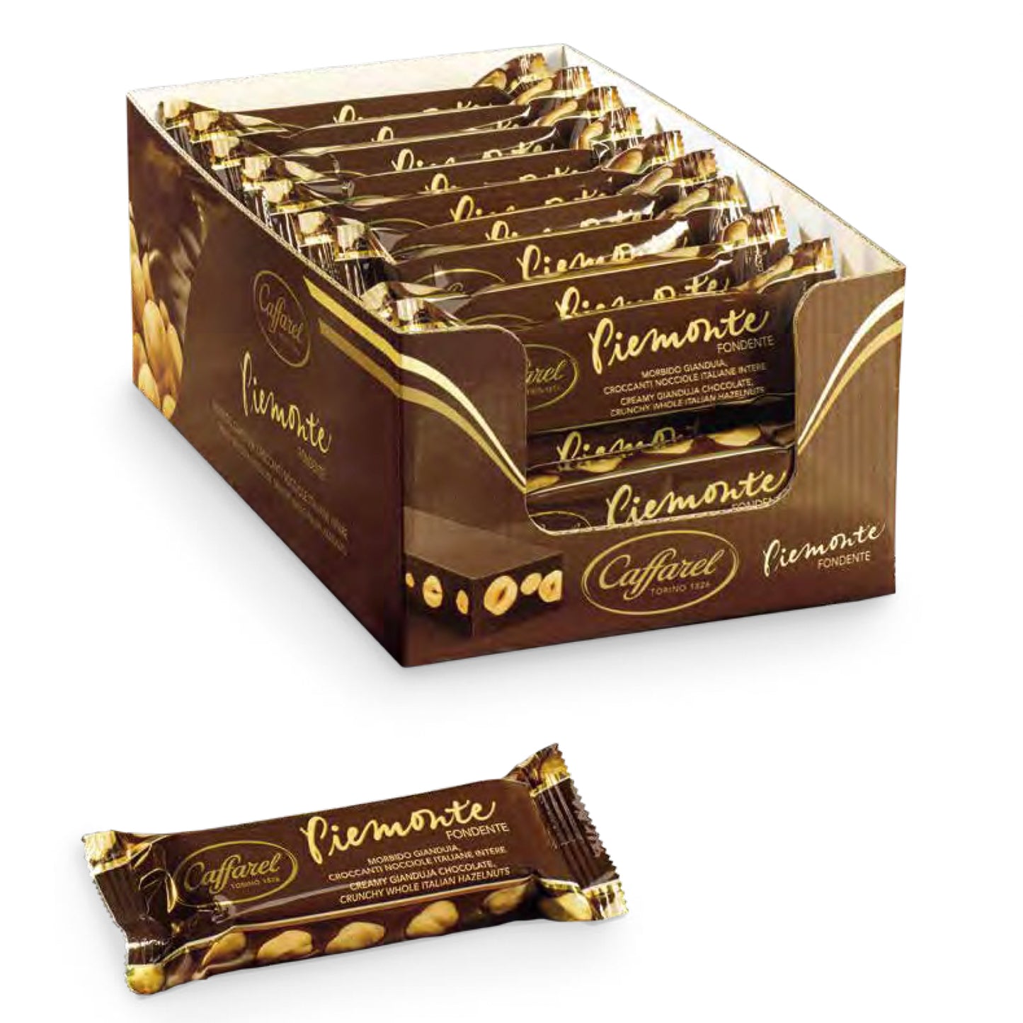 Dark Piemonte snack display