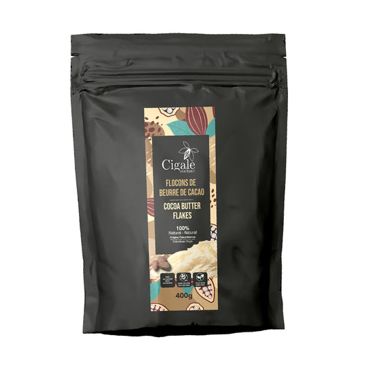 Pépites de beurre de cacao, emballage moyen