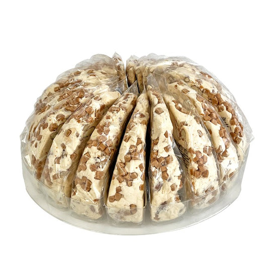 Gâteau moelleux aux amandes et nougat au miel caramel 150g