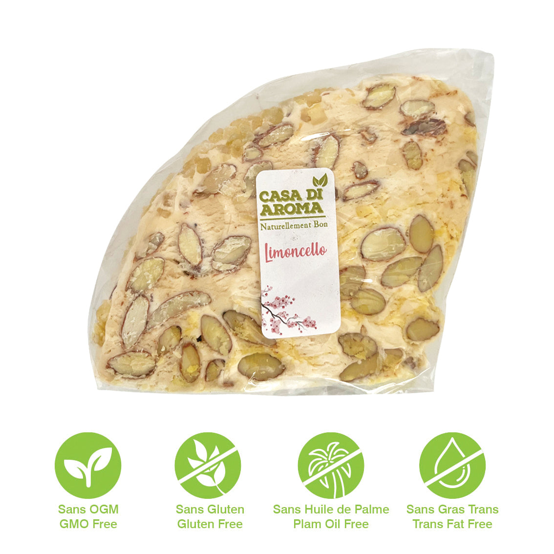 Gâteau au nougat moelleux au Limoncello 150g