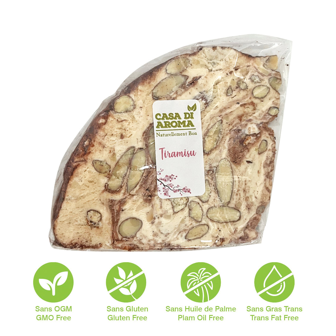Gâteau de nougat moelleux au Tiramisu 150g