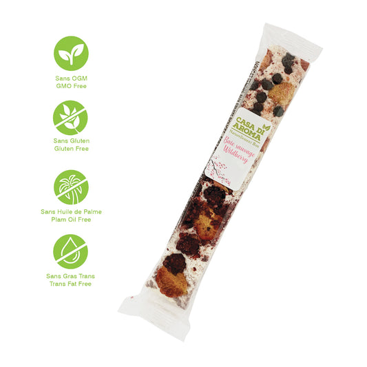 Baies Sauvages, Nougat Moelleux au Miel 80g