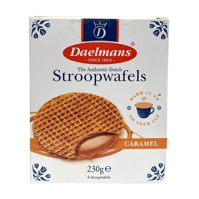 Cube de gaufrettes au caramel