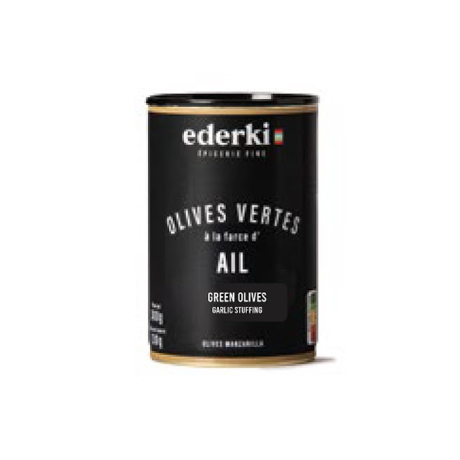 Olives vertes farcies à l'ail