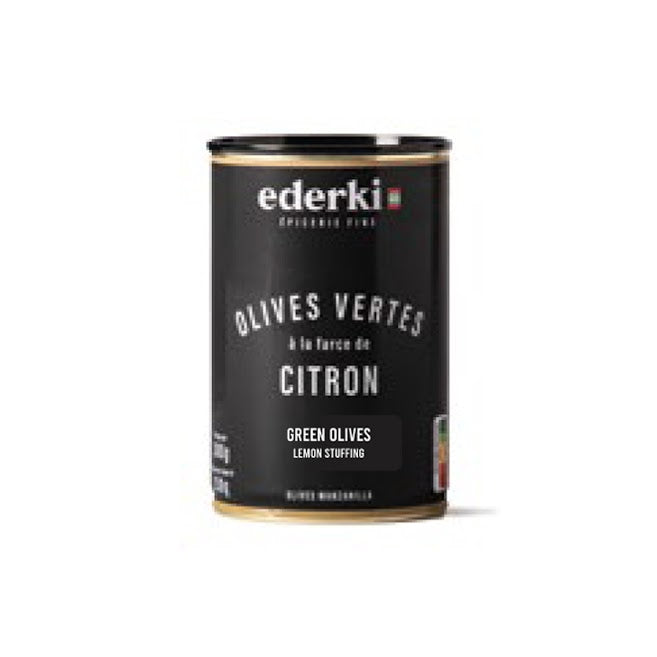 Olives vertes farcies au citron
