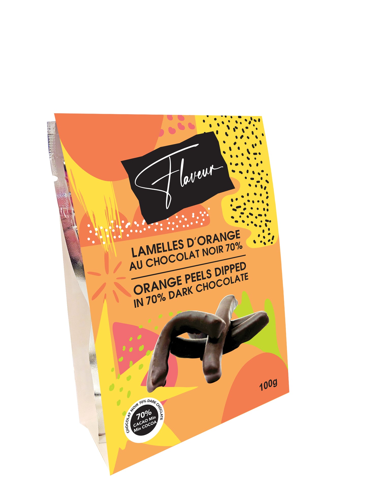 Orange Peels dipped in 70% Dark Chocolate