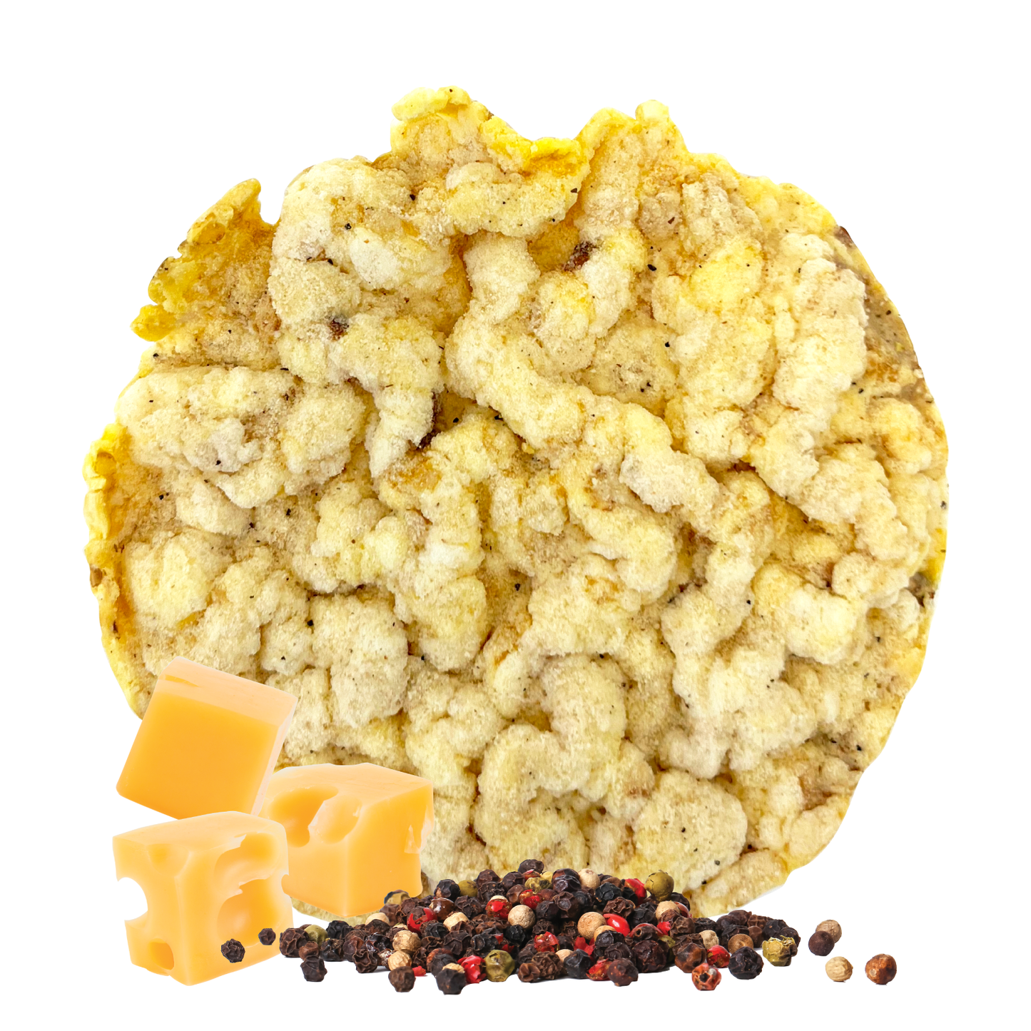 Gerblé Corn cracker Emmental with pepper Flavouring