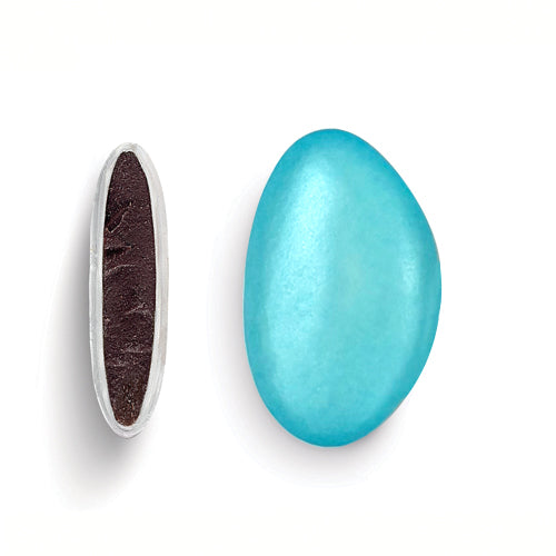 Blue Pearlescen Chocolate Dragees - 100g
