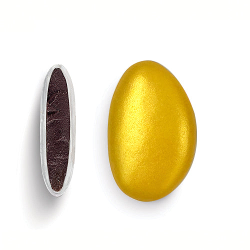 Gold Metallic Chocolate Dragees - 100g