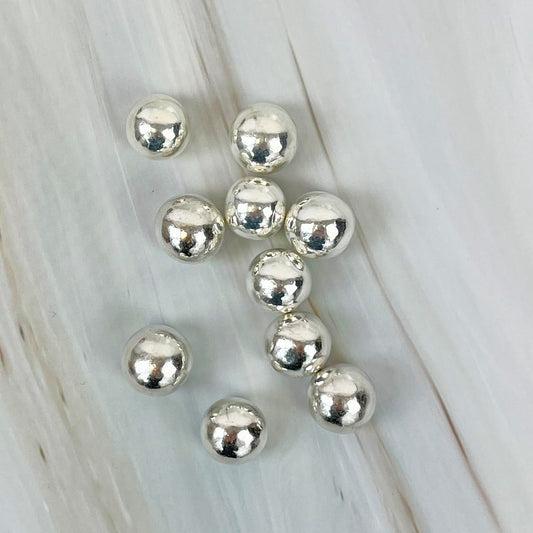 Boules croustillantes argentées - 100g