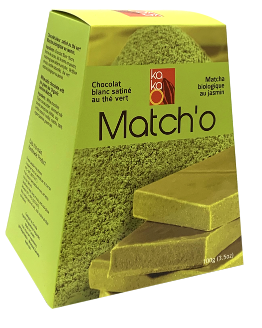 Bursts of White chocolate green tea matcha