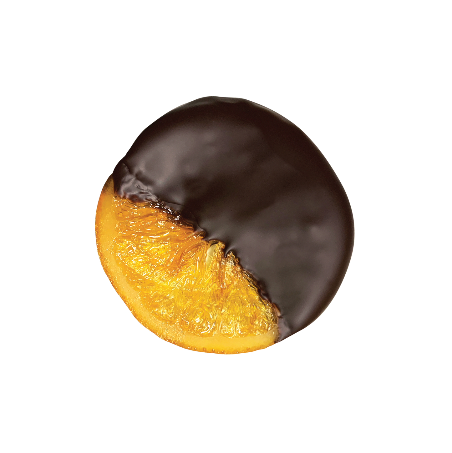 Candied Orange Slices 70 % dark choco