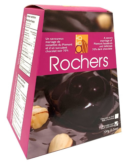 70% Dark chocolate with Piemonte hazelnut
