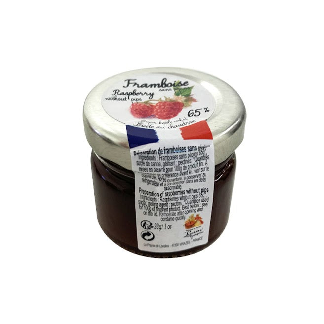 Raspberry preparation small jar