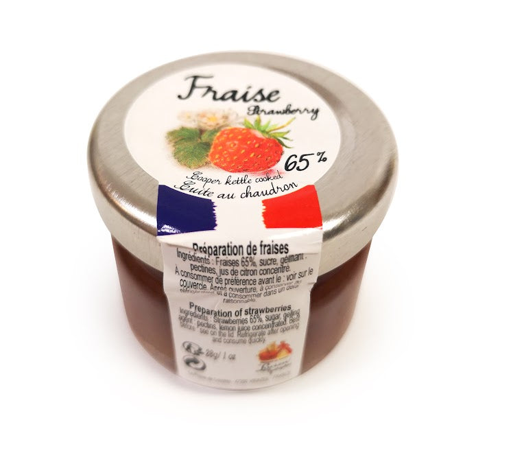 Strawberry preparation small jars 28g