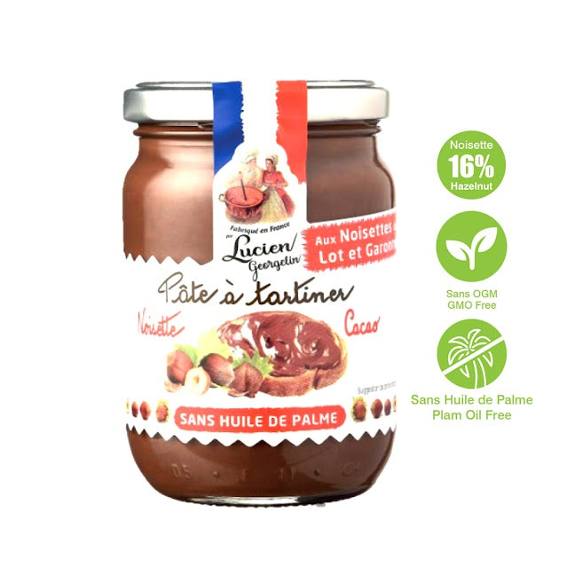 Noisette et cacao spread