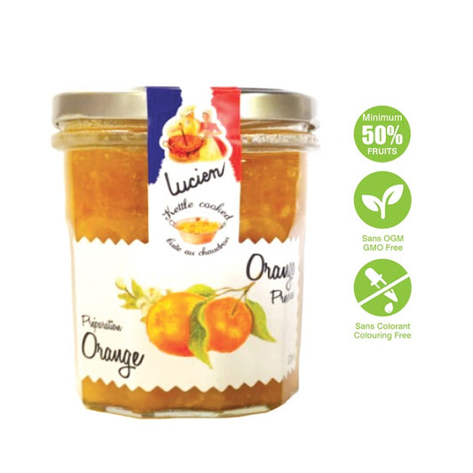 Préparation d'Orange LG Cuit au Chaudron