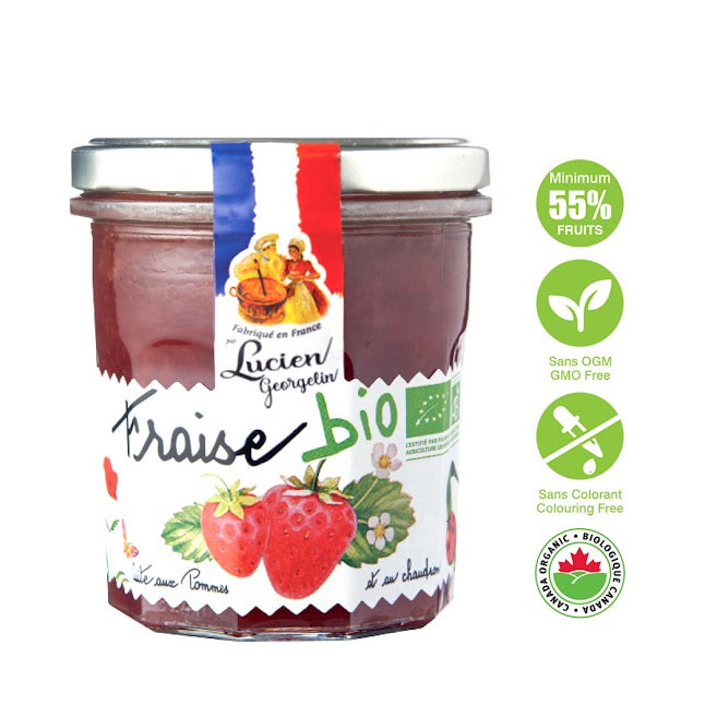 Préparation de fraises biologiques LG