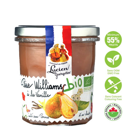 Préparation de poires 'Williams' biologiques LG