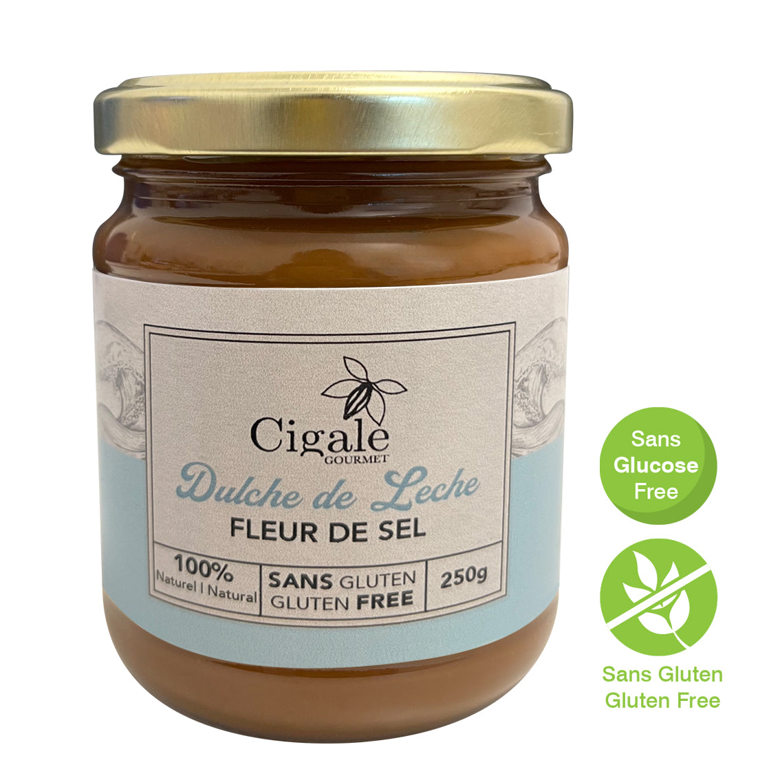 Fleur de Sel Flavor Dulce de Leche (100 % Naturel)