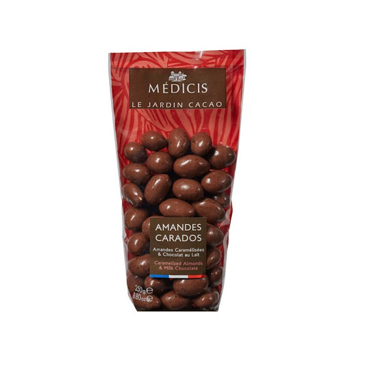 Sachet Carados 200g : Caramalised almonds Milk Chocolate