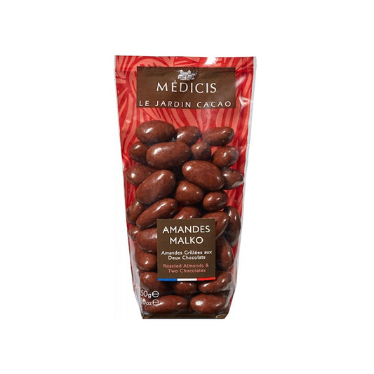 Sachet Malko 200g : Roasted almond milk/dark chocolate, hazel paste