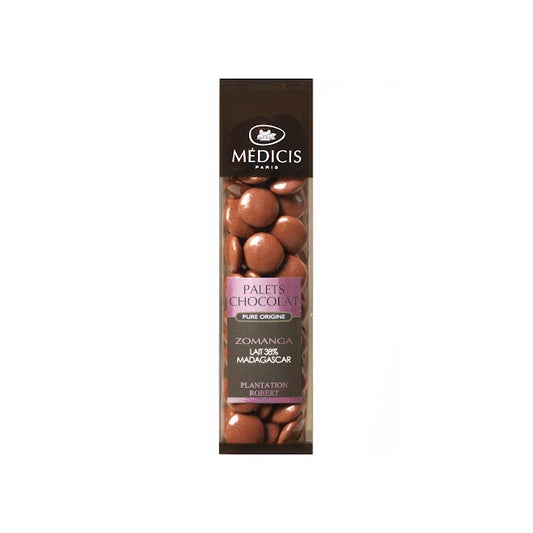 Zomanga palets 38% milk chocolate
