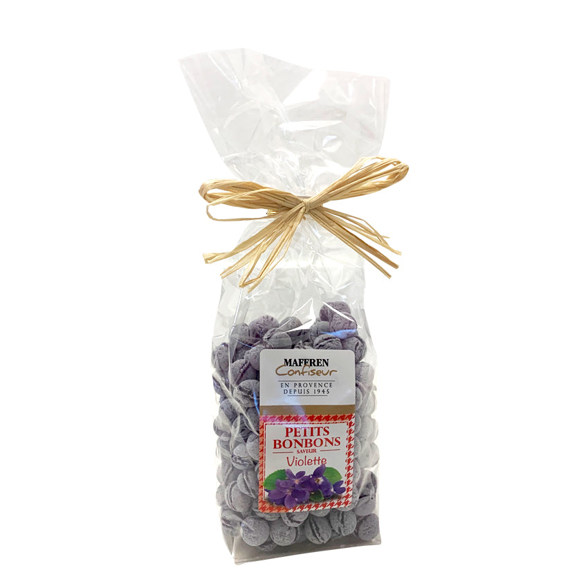 Sac de bonbons violets