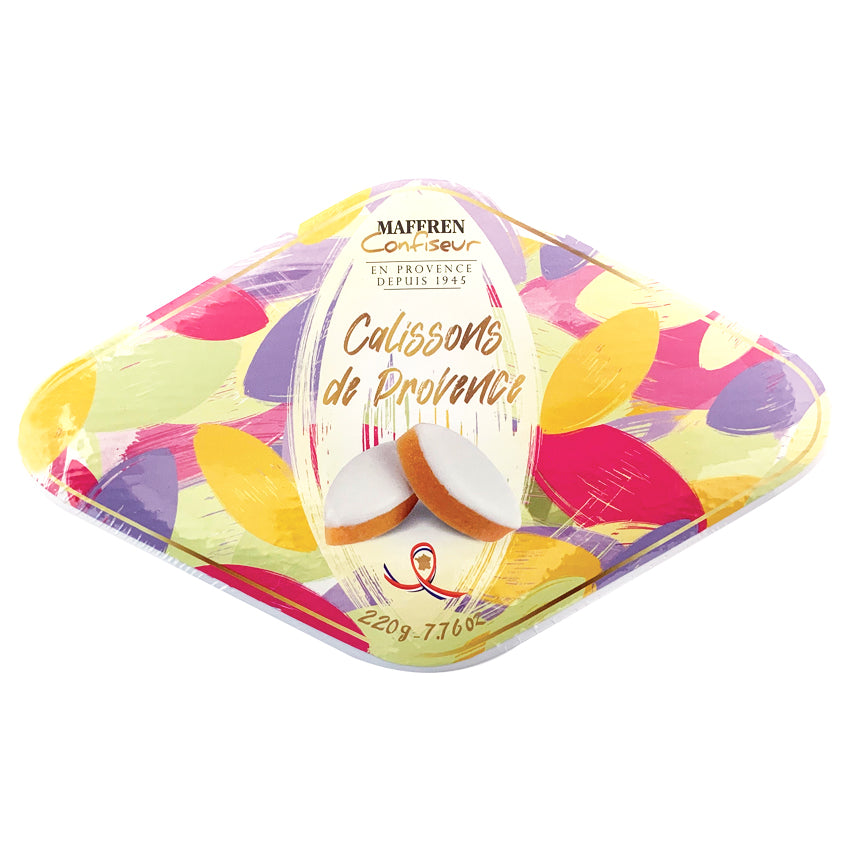 Coffret de Calissons Corses Aromatisés Melon & Clémentine PAINTCAL01