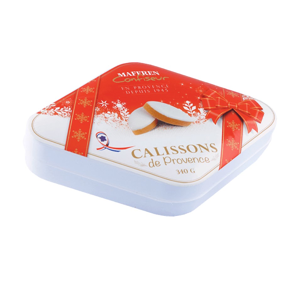 Boite Traditionnelle calissons decor Fêtes