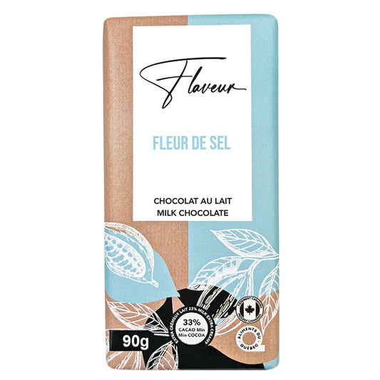 Tablette de Chocolat au Lait Fleur de Sel - FLL0019