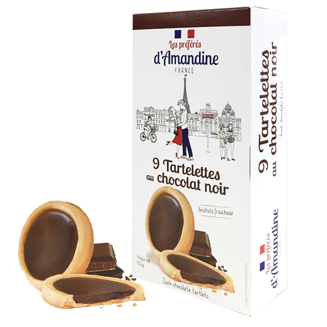 Pur beurre sablé au chocolat noir