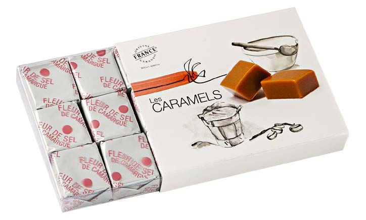 Caramel PVC with fleur de sel de Camargue