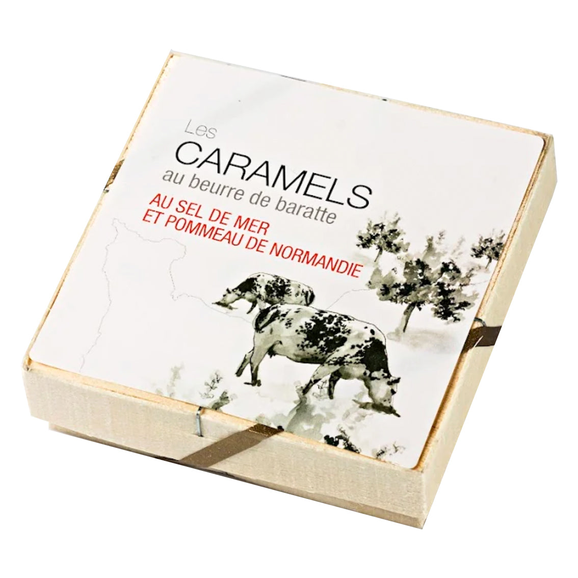 Boîte de caramel Pommeau de Normandie