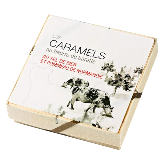 Boîte de caramel Pommeau de Normandie