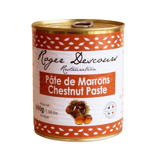 Chestnut paste tin box