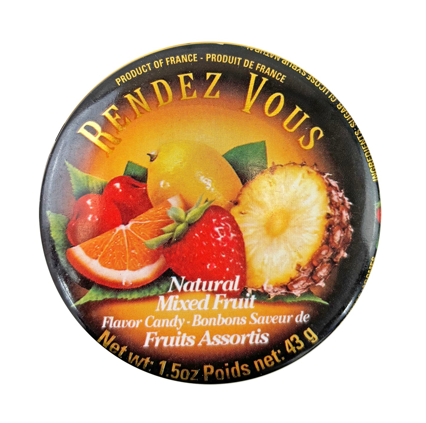 Rendez-vous Mini Bonbons aux Fruits Mélangés